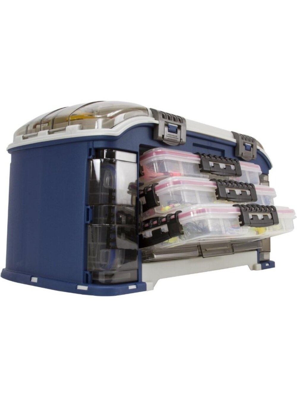 Ultimate Fishing Tackle Box System with 7 Stowaways - Ideal for Anglers